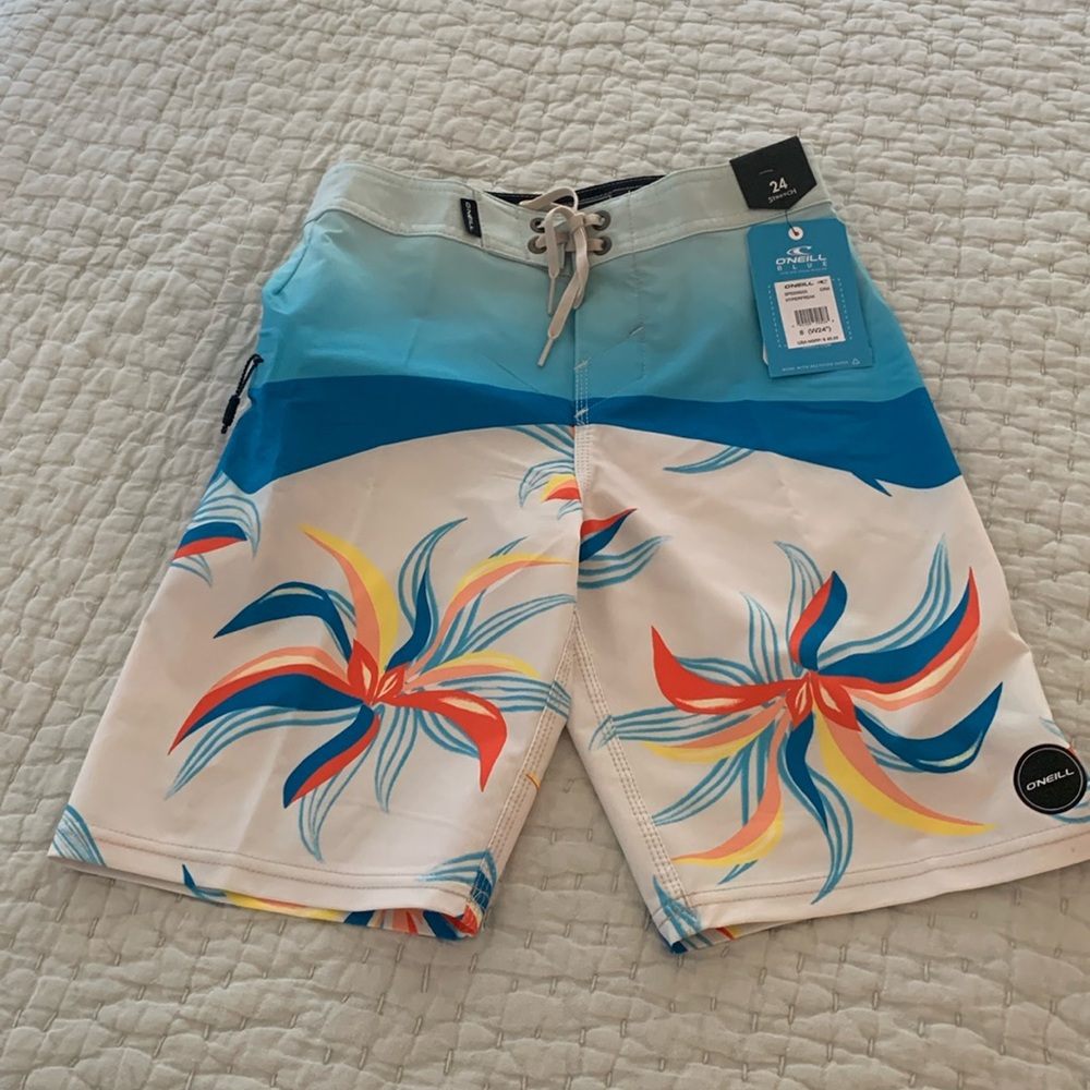Boys O’Neil Swim Trunks, Size 8 (24 waist)